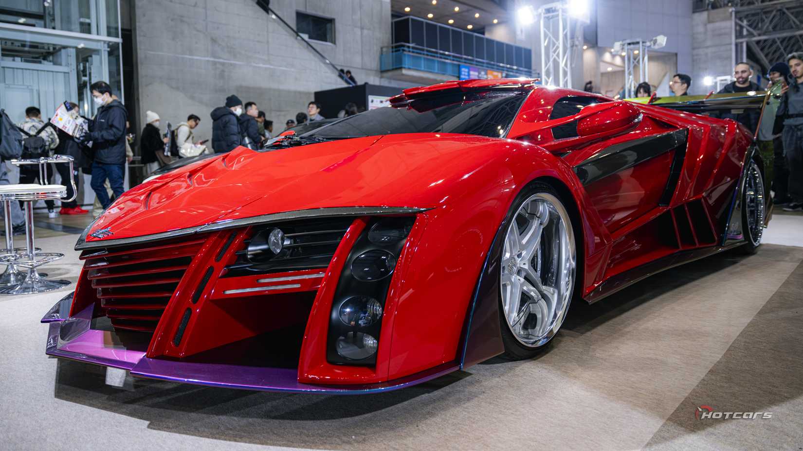 Modified Lamborghini Diablo front 3/4